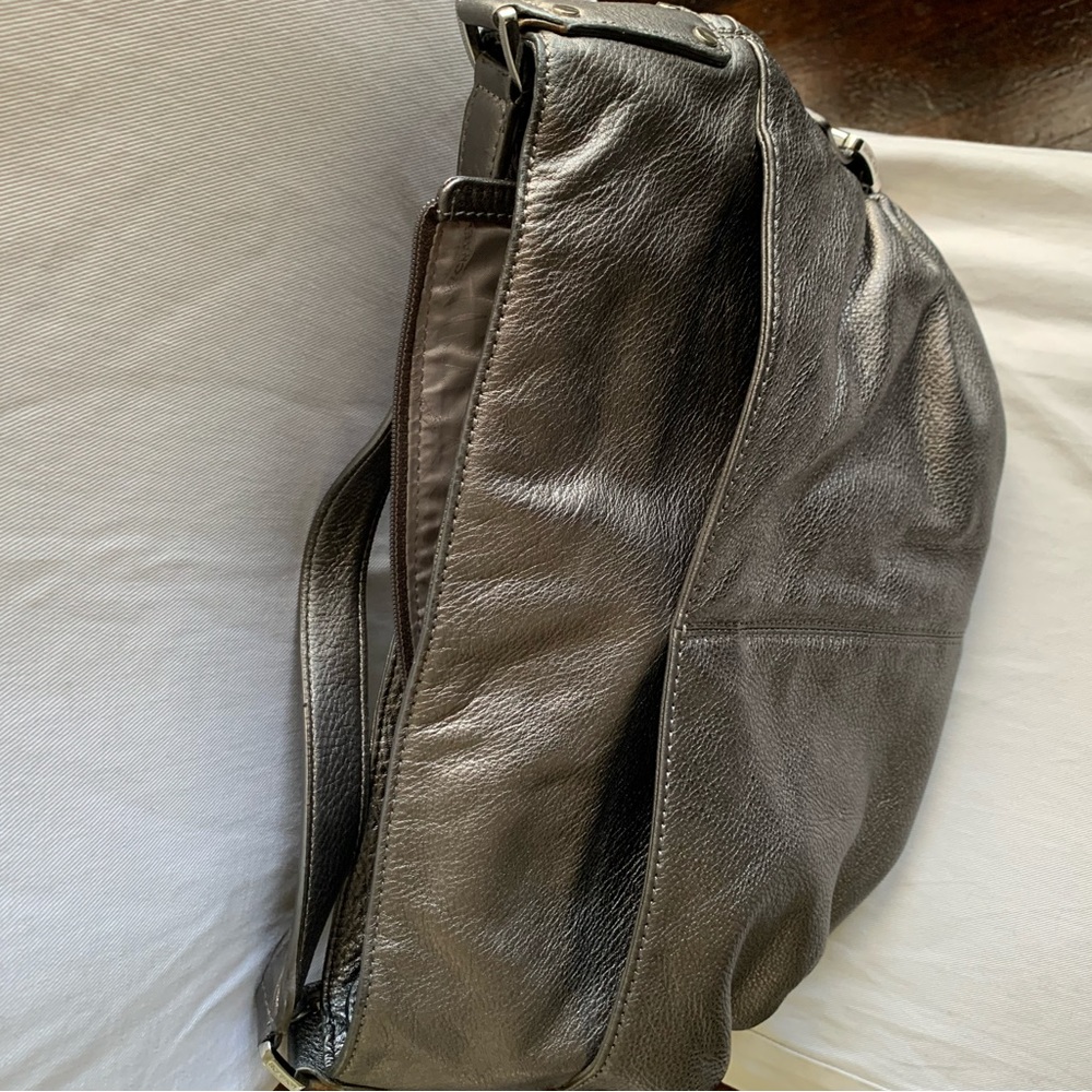 Large metallic Michael Kors purse